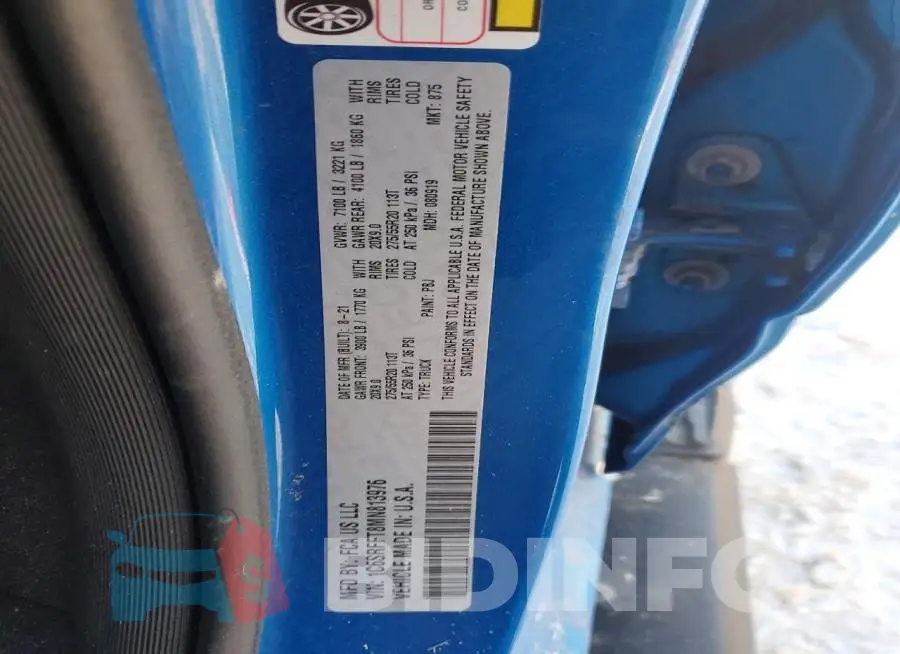 1C6SRFFT8MN813976 Photo# 12