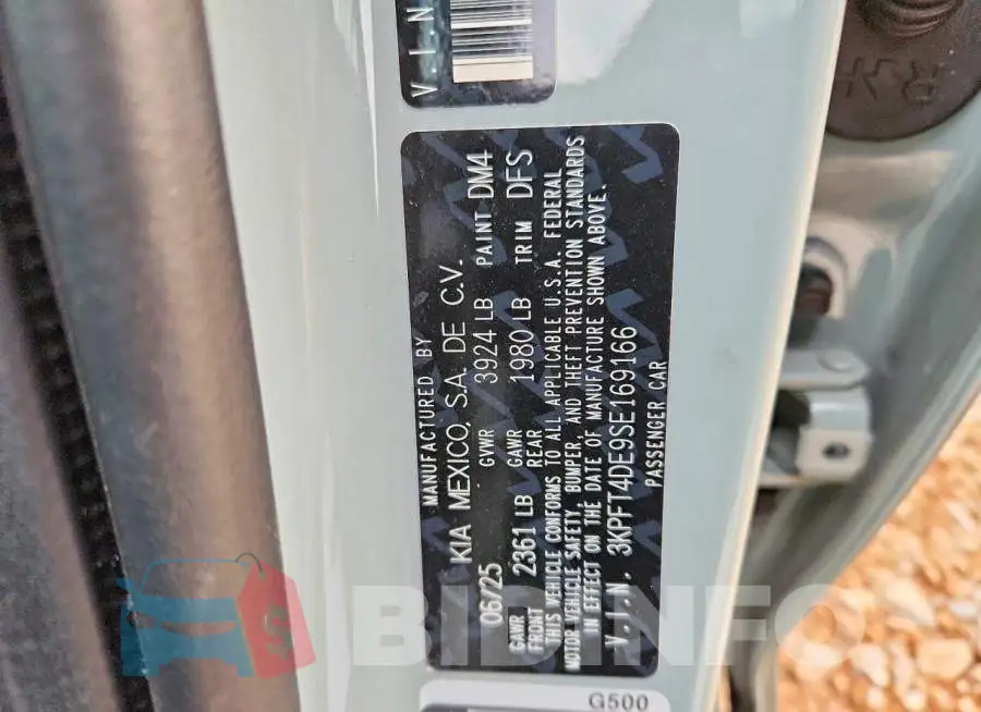 3KPFT4DE9SE169166 Photo# 13