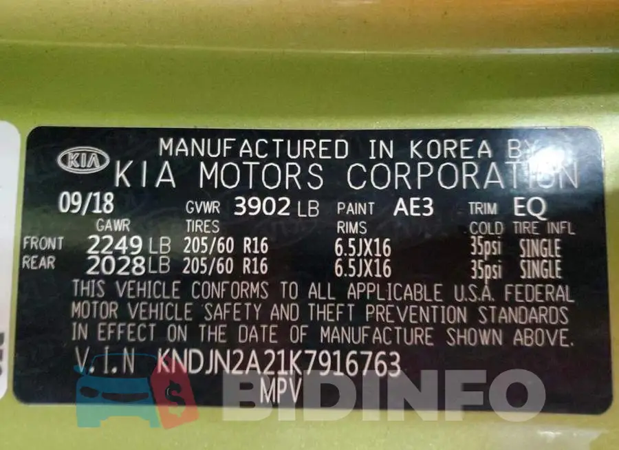 KNDJN2A21K7916763 Photo# 13