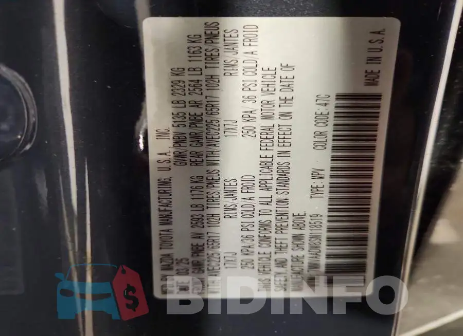 7MMVAADW8SN118519 Photo# 13