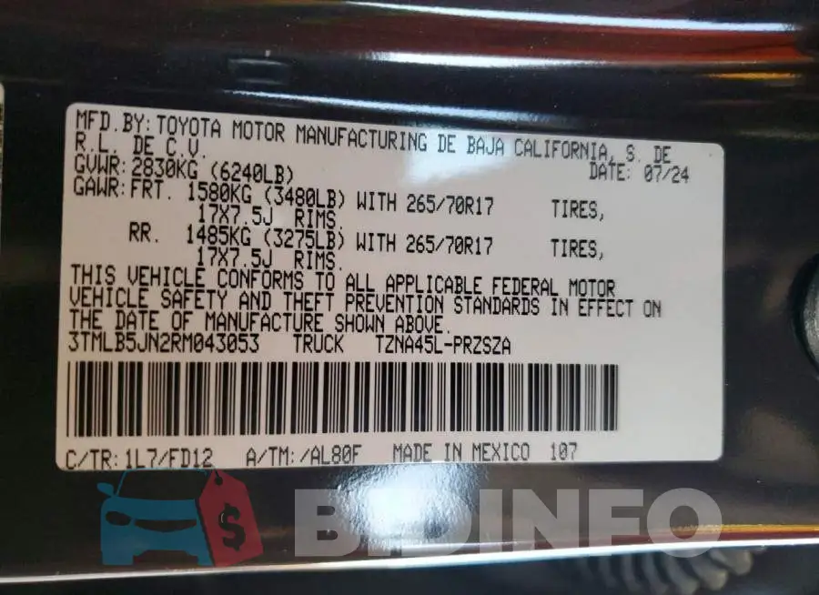 3TMLB5JN2RM043053 Photo# 12