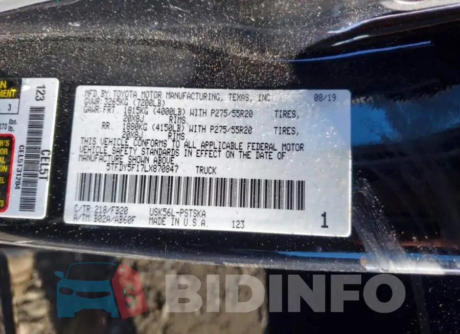 5TFDY5F17LX870847 Photo# 12