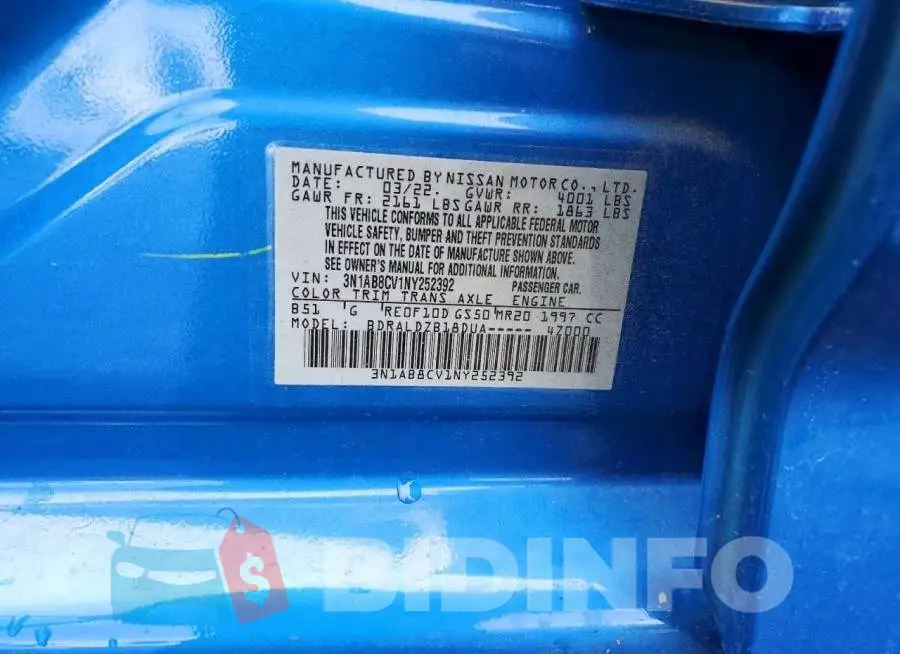 3N1AB8CV1NY252392 Photo# 12