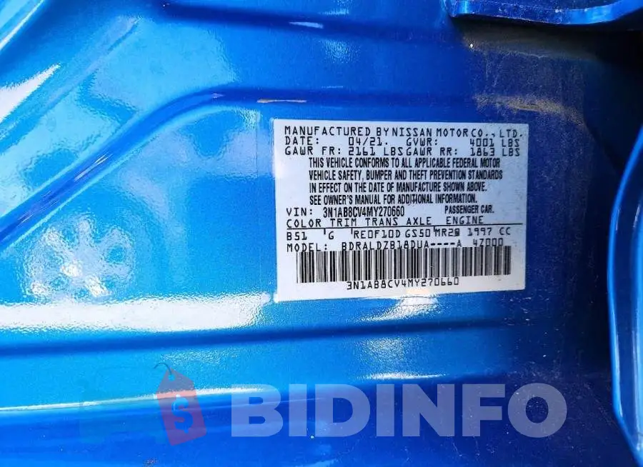 3N1AB8CV4MY270660 Photo# 12