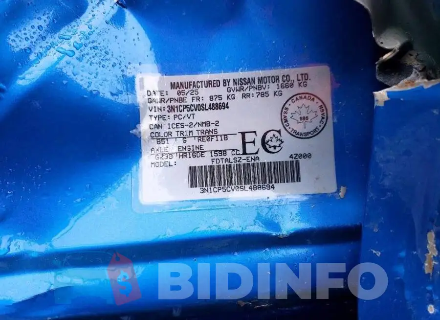 3N1CP5CV0SL488694 Photo# 13