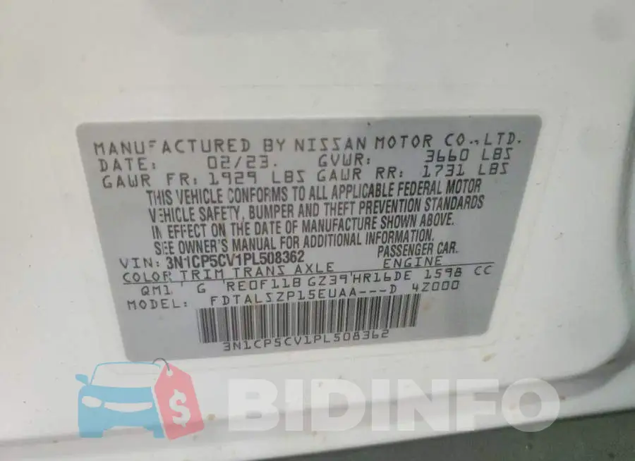 3N1CP5CV1PL508362 Photo# 12