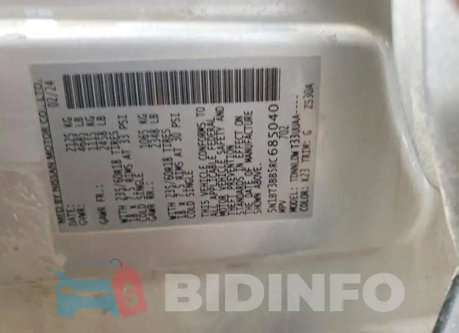 5N1BT3BB5RC685040 Photo# 13