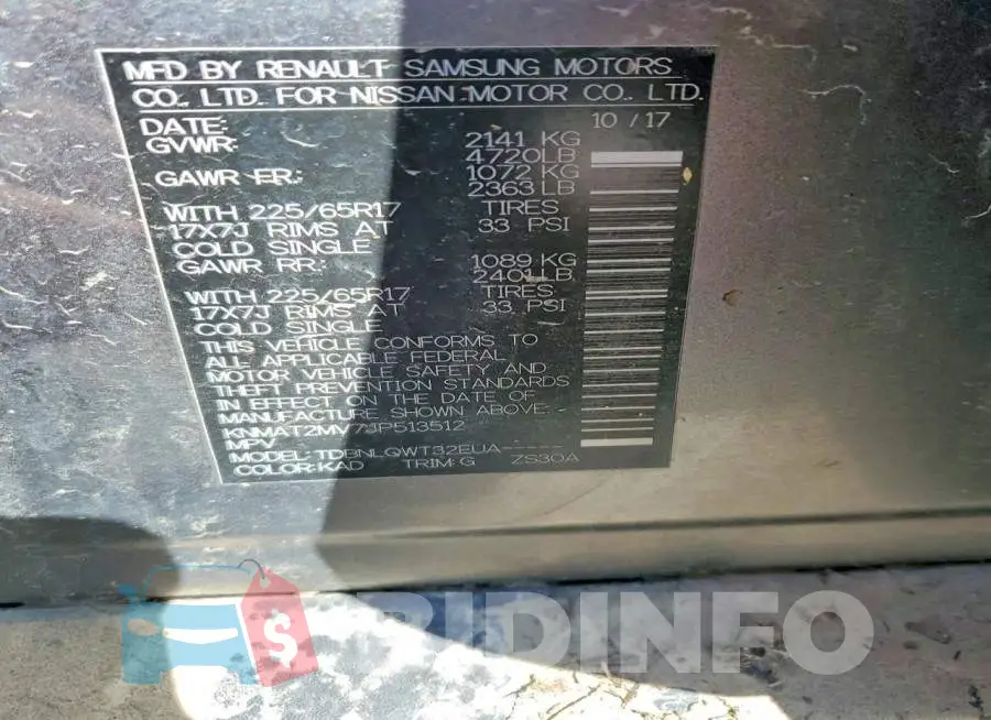 KNMAT2MV7JP513512 Photo# 13
