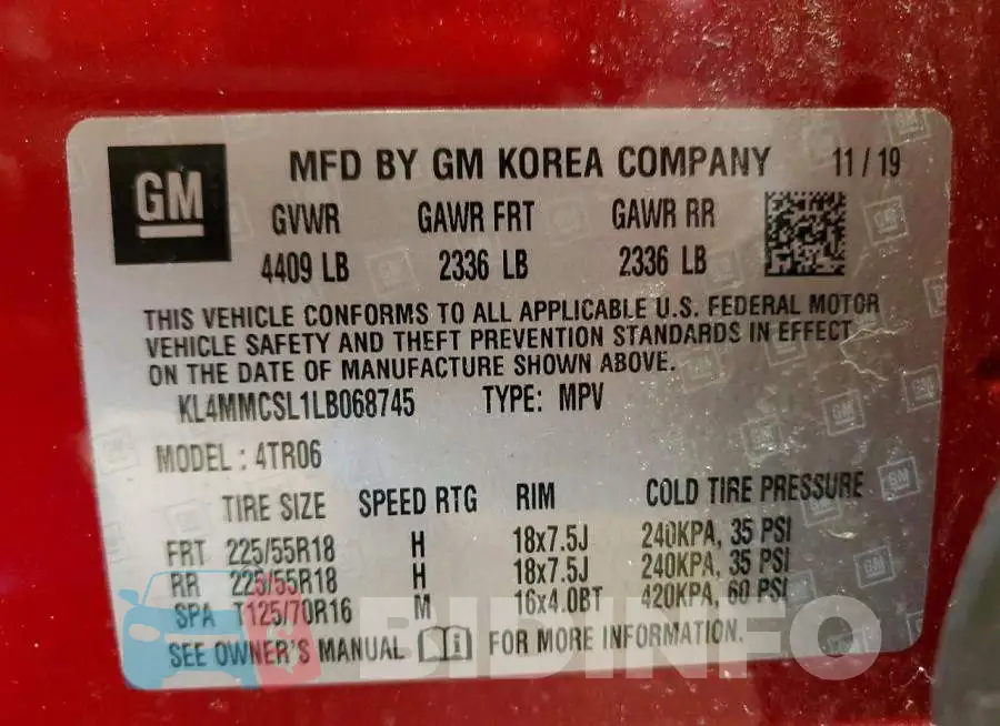 KL4MMCSL1LB068745 Photo# 13