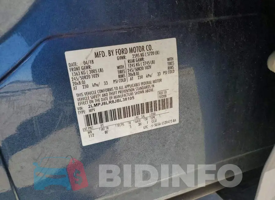 2LMPJ8LR8JBL38105 Photo# 13