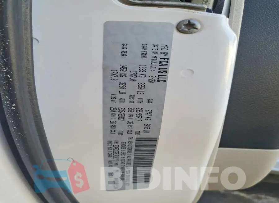 2C4RC1DG0LR181719 Photo# 14
