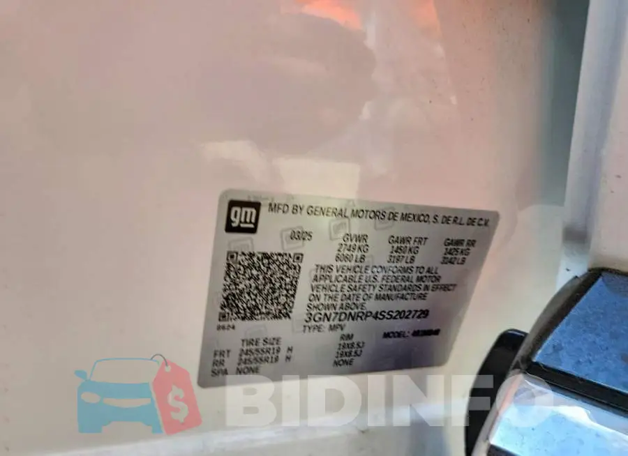 3GN7DNRP4SS202729 Photo# 14