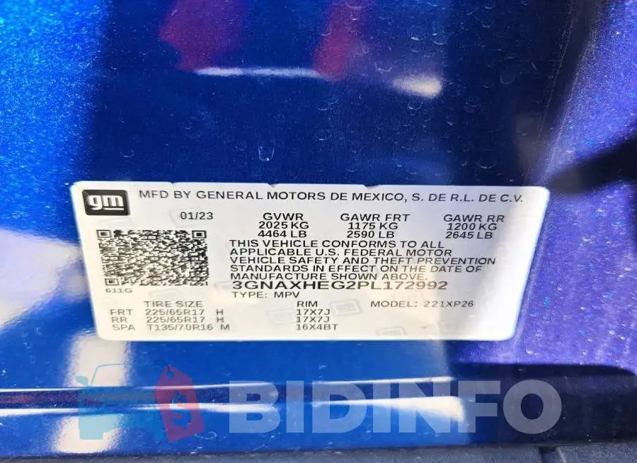 3GNAXHEG2PL172992 Photo# 13