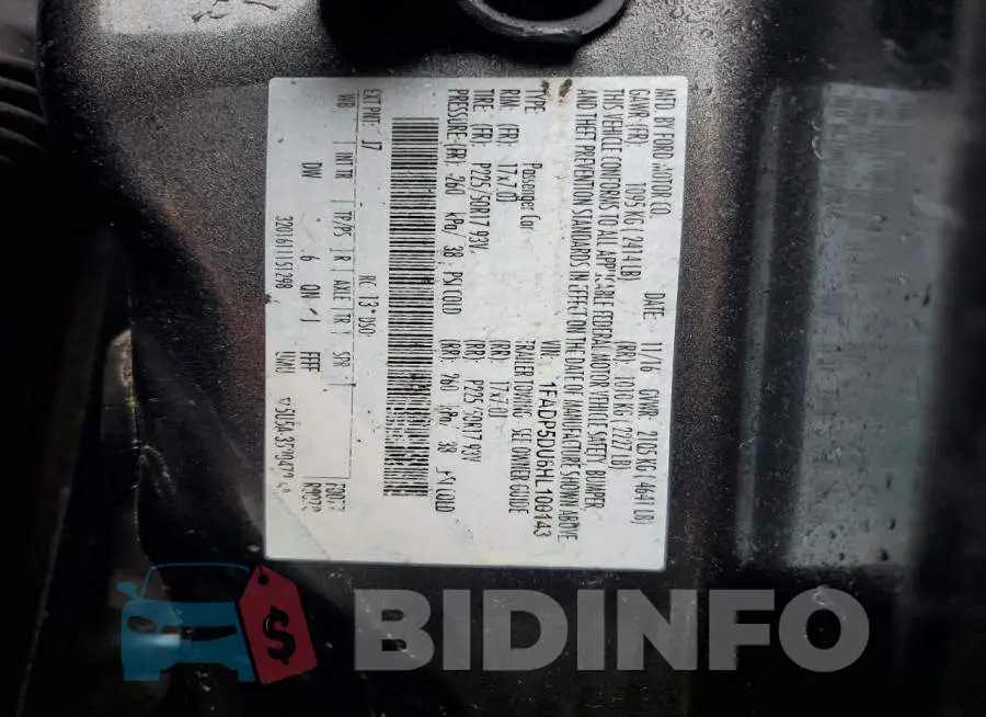 1FADP5DU6HL100143 Photo# 12