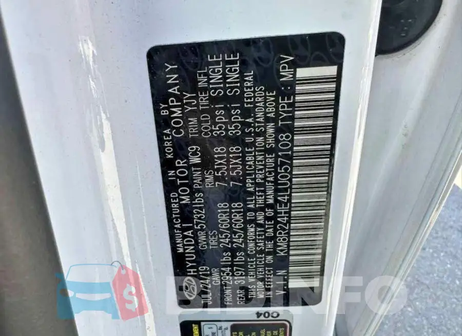 KM8R24HE4LU057108 Photo# 10