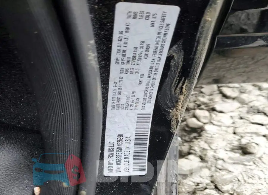 1C6SRFBT5MN526990 Photo# 12