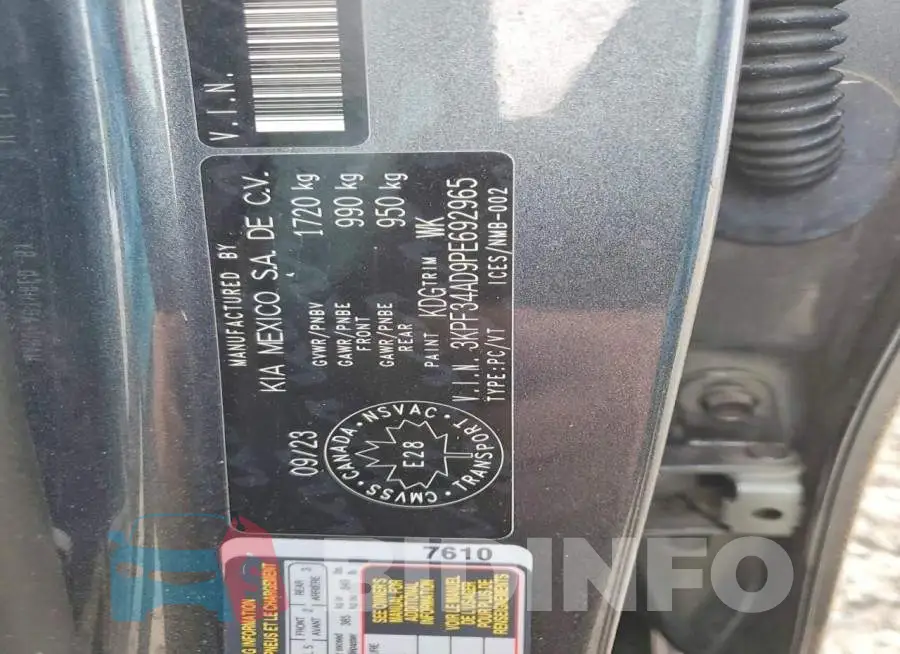 3KPF34AD9PE692965 Photo# 12