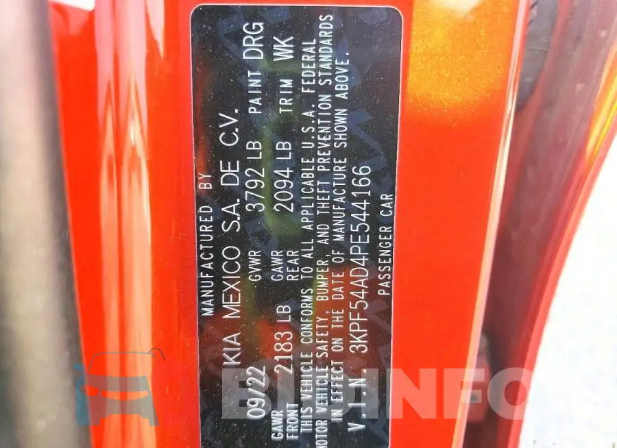 3KPF54AD4PE544166 Photo# 13