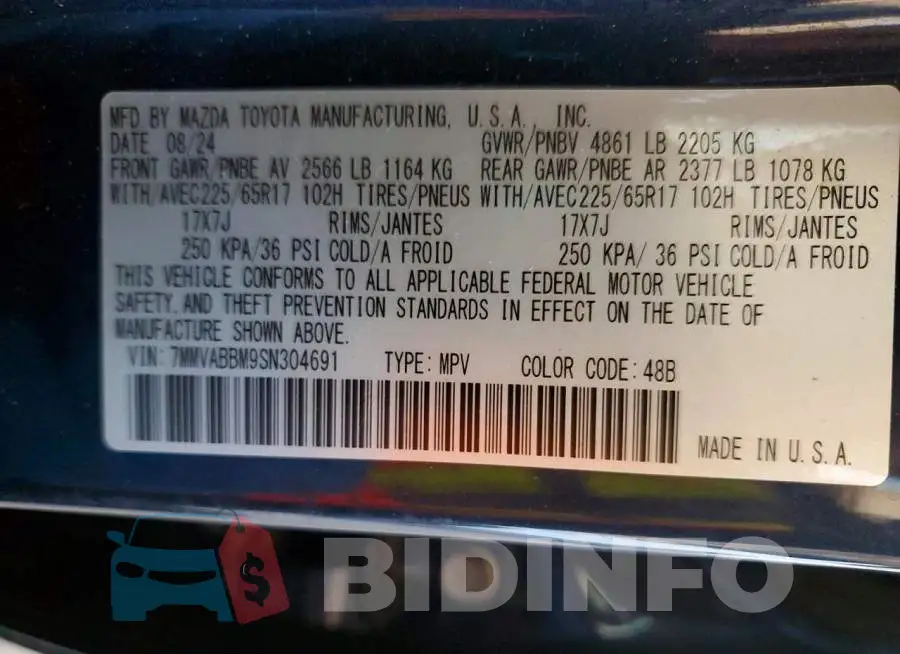 7MMVABBM9SN304691 Photo# 12