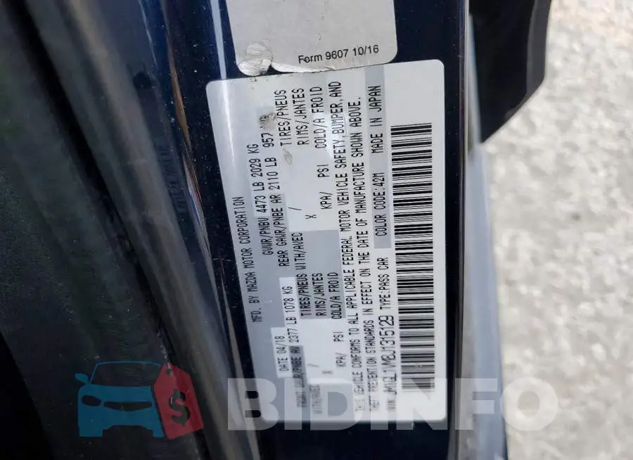 JM1GL1VM8J1315129 Photo# 12