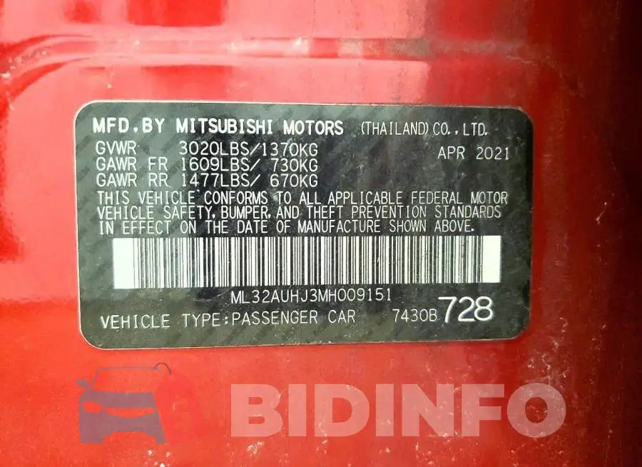 ML32AUHJ3MH009151 Photo# 13