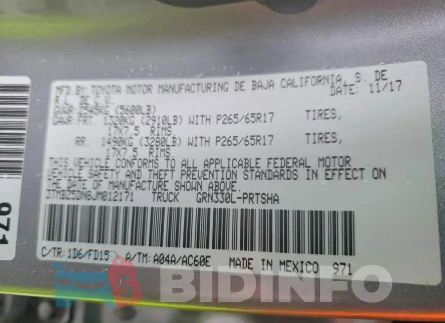 3TMBZ5DN8JM012171 Photo# 13
