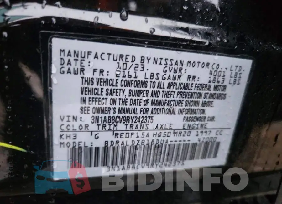 3N1AB8CV9RY242375 Photo# 12