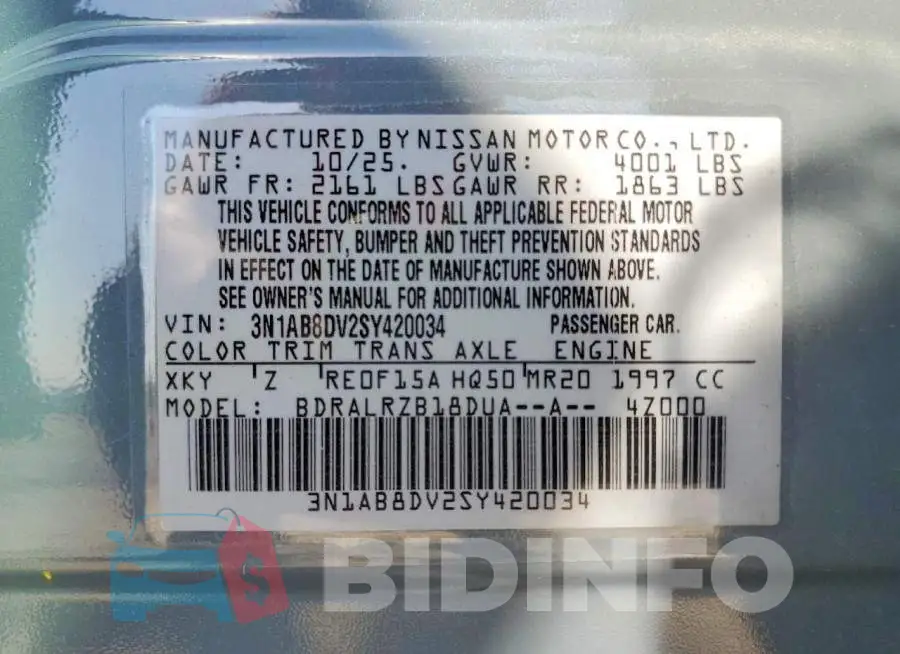 3N1AB8DV2SY420034 Photo# 12