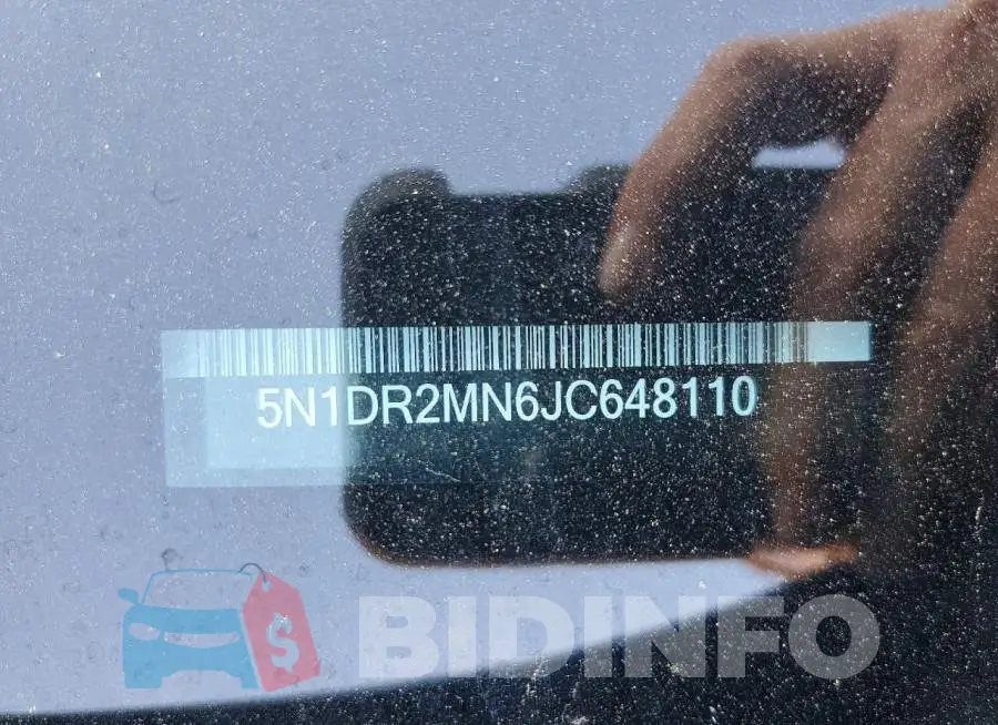 5N1DR2MN6JC648110 Photo# 14