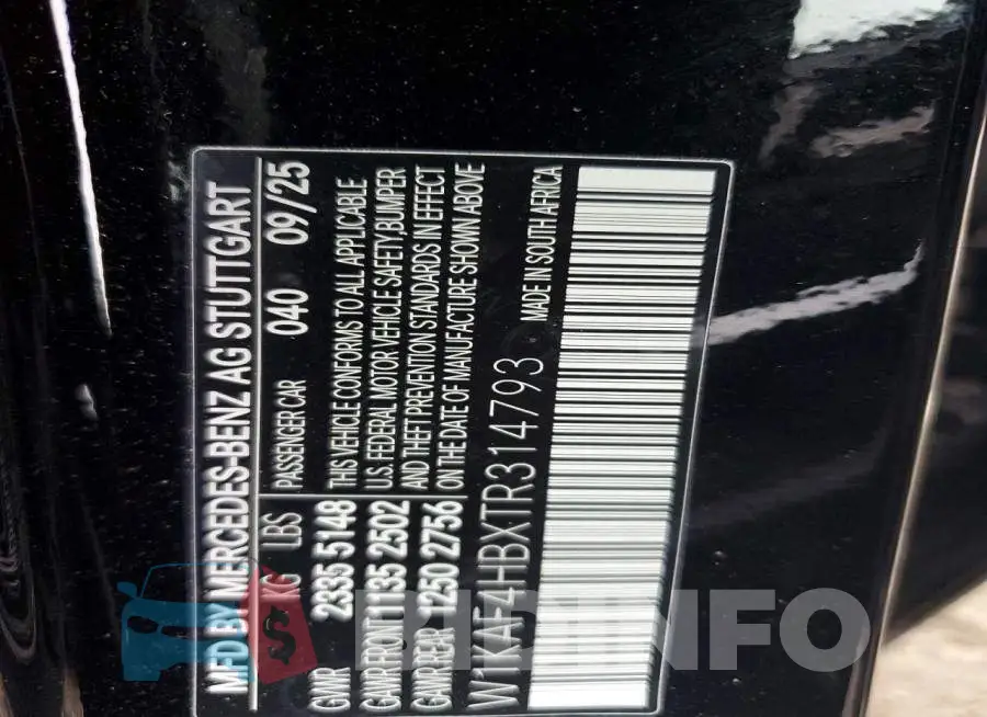 W1KAF4HBXTR314793 Photo# 12