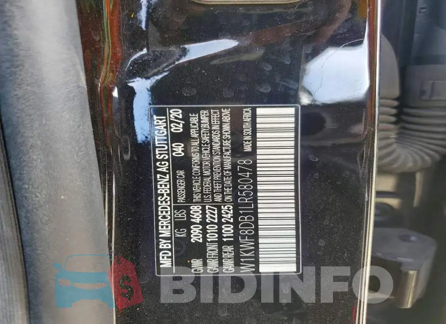 W1KWF8DB1LR580478 Photo# 13