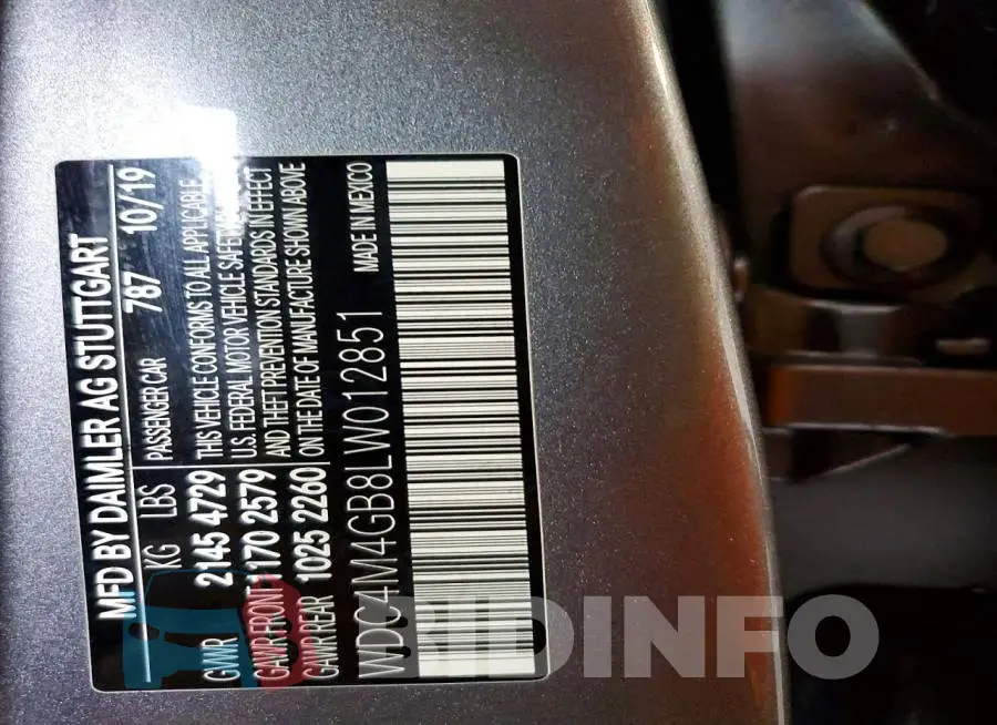 WDC4M4GB8LW012851 Photo# 13