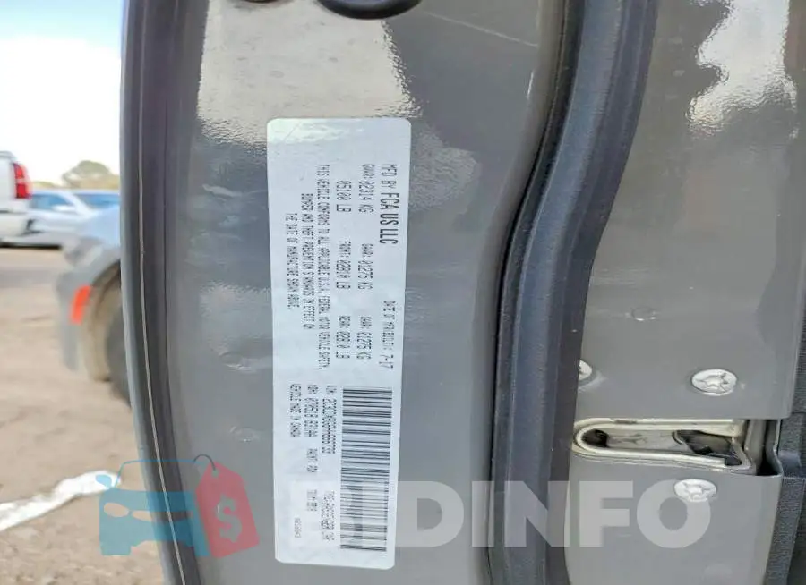 2C3CDXBG6HH666733 Photo# 12