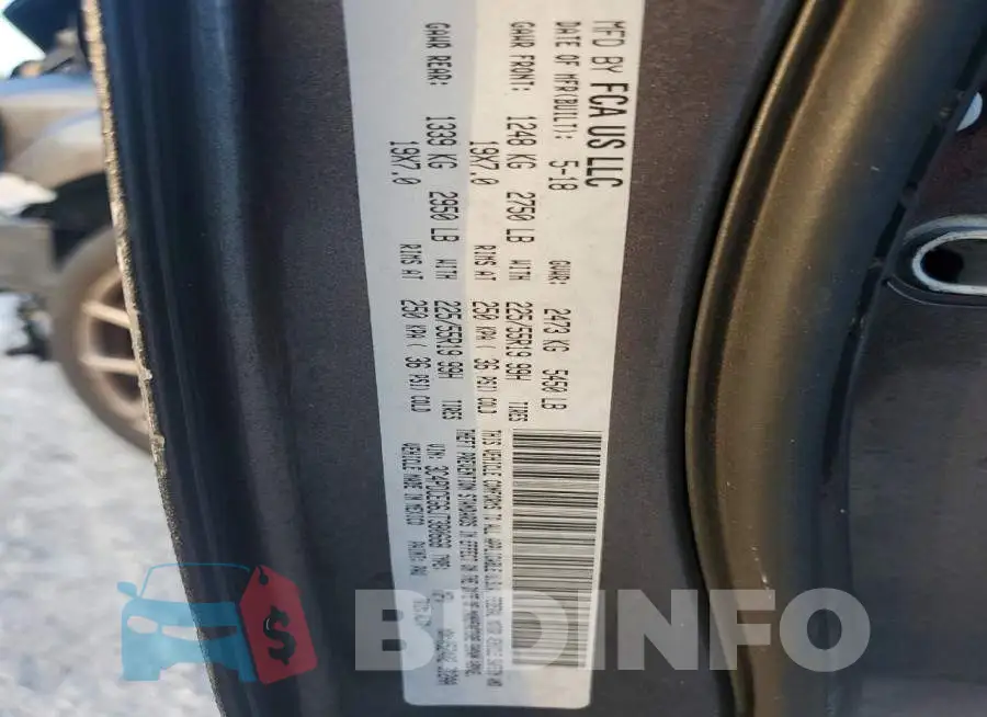 3C4PDCEG6JT380668 Photo# 14