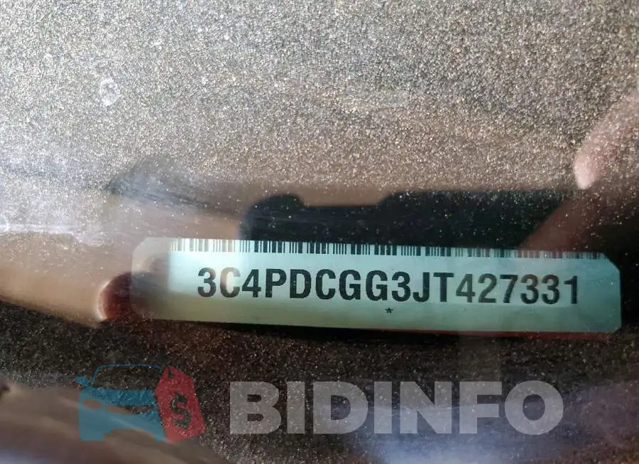 3C4PDCGG3JT427331 Photo# 13