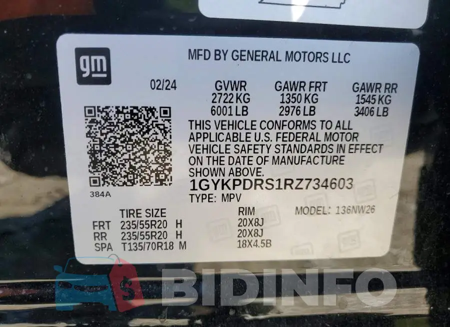 1GYKPDRS1RZ734603 Photo# 13