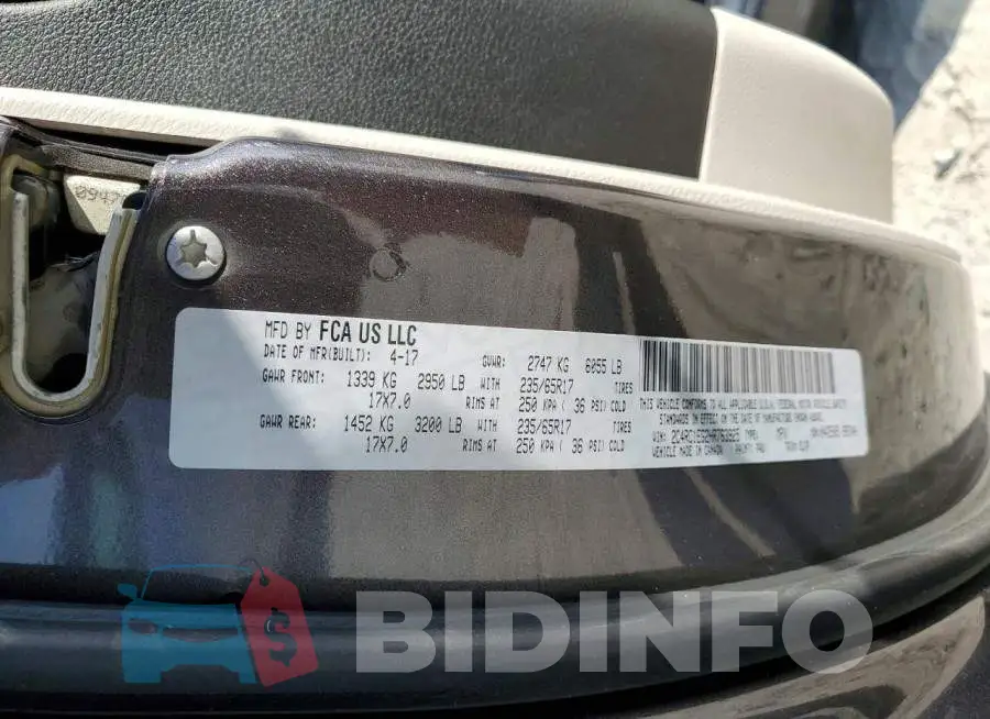 2C4RC1EG2HR763925 Photo# 13
