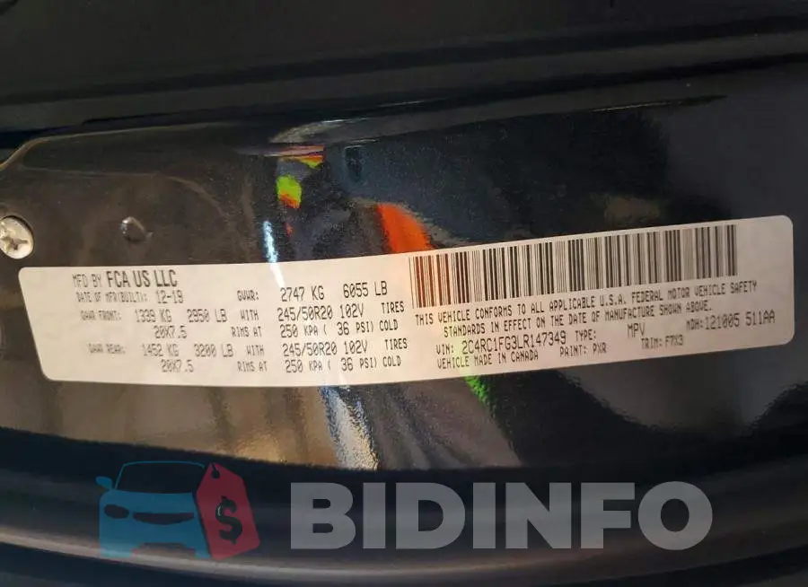 2C4RC1FG3LR147349 Photo# 13