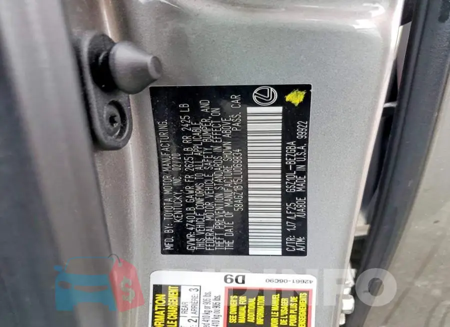 58AGZ1B15LU069834 Photo# 12