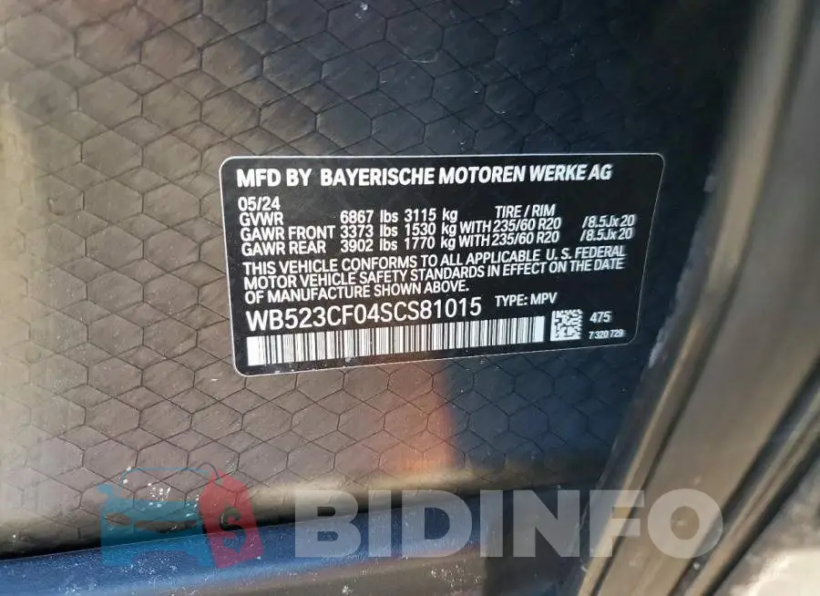 WB523CF04SCS81015 Photo# 13