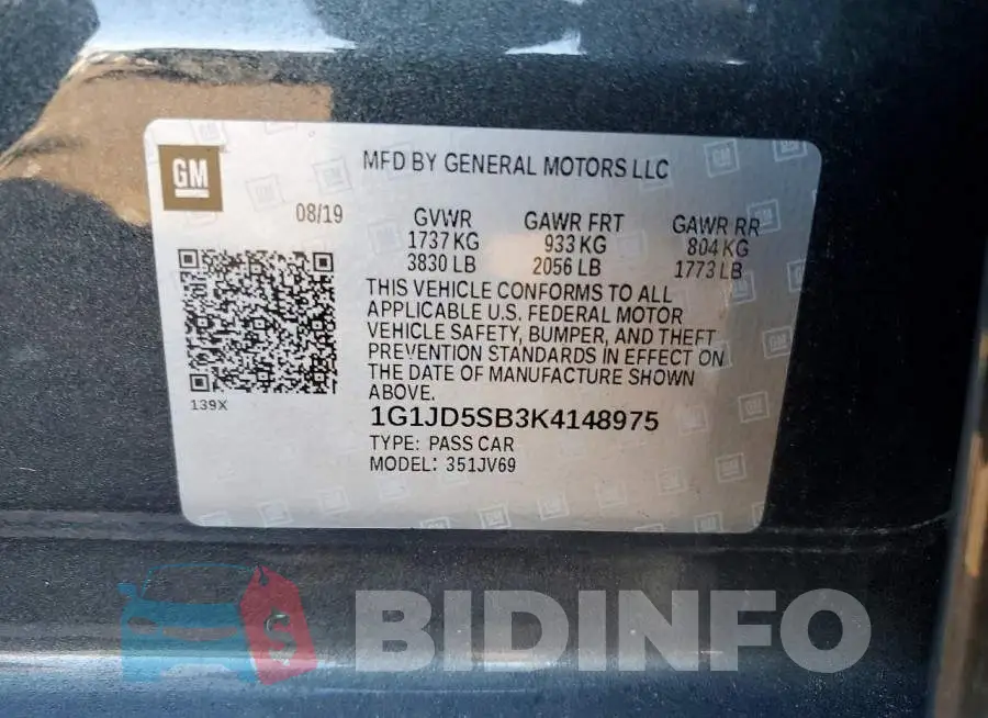 1G1JD5SB3K4148975 Photo# 12