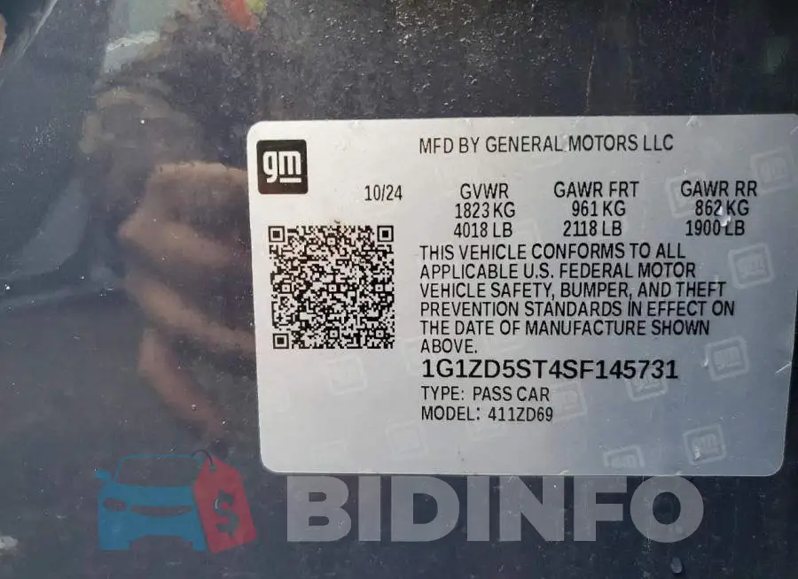 1G1ZD5ST4SF145731 Photo# 12