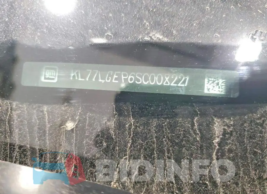 KL77LGEP6SC008221 Photo# 12