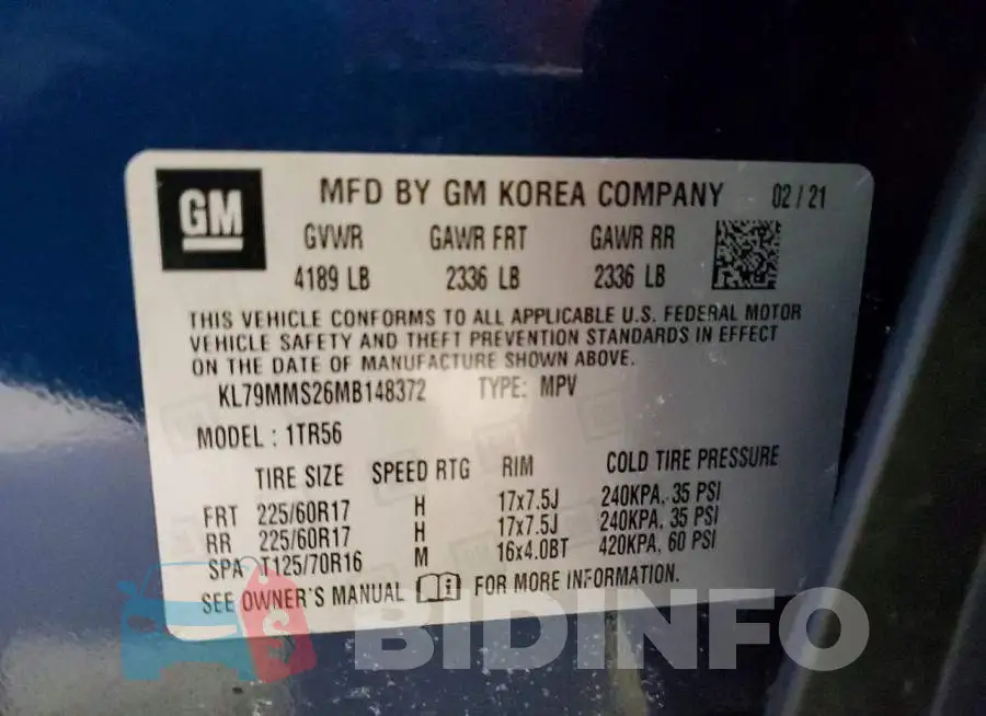 KL79MMS26MB148372 Photo# 13
