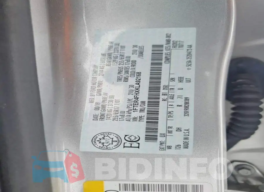1FTER4FHXKLA92168 Photo# 12