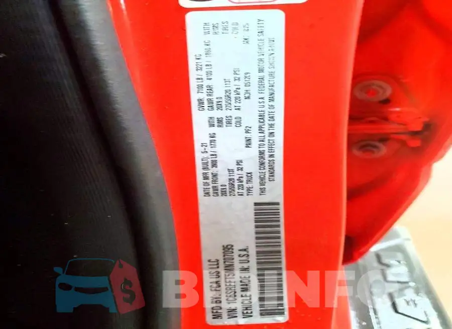 1C6SRFFT5MN707095 Photo# 13