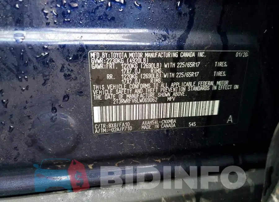 2T3RWRFV6LW069062 Photo# 13