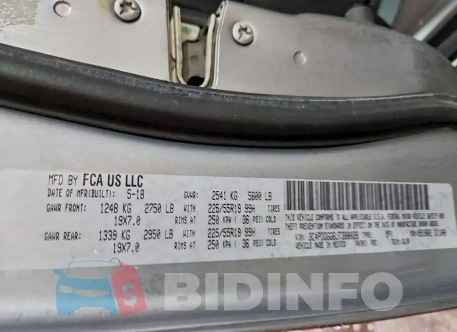 3C4PDDGG6JT388028 Photo# 13