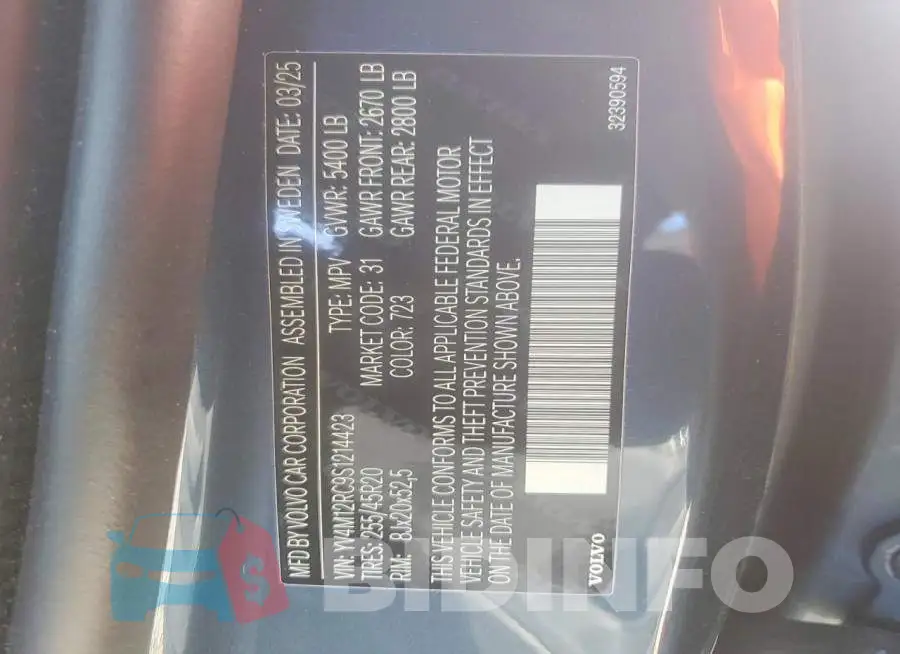 YV4M12RC9S1214423 Photo# 14