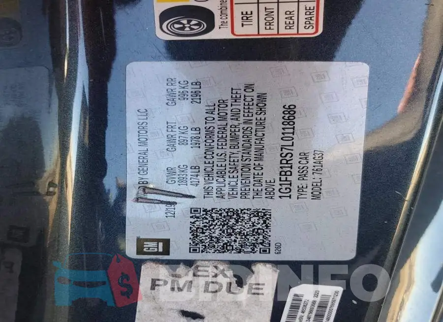 1G1FB1RS7L0118686 Photo# 13
